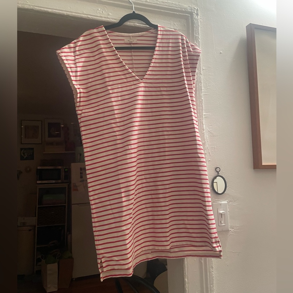 Striped dress, madewell